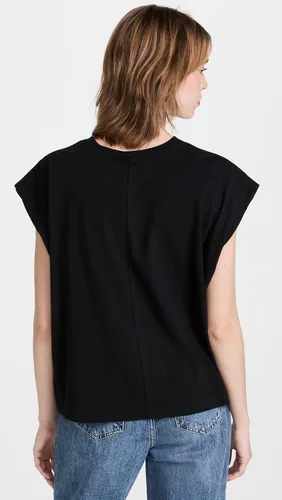 Vista 3 de Pistola Denim Camiseta Trina Muscle para mujer