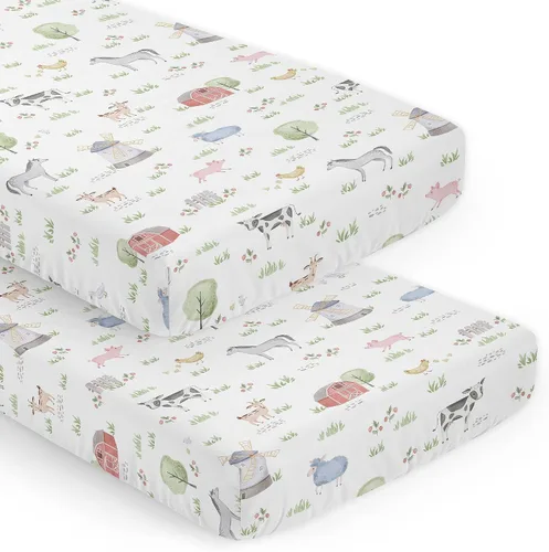 Vista 11 de Sweet Jojo Designs Sábanas bajeras para cuna (vaquero bohemio occidental) para niños, guardería infantil, habitación de niños pequeños, tamaño azul