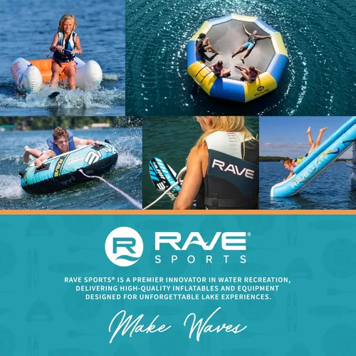 Vista 10 de RAVE Bongo 15 foot la edición de Northwood Bounce Plataforma 2015 Azul