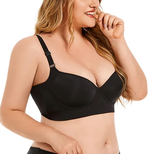 Vista 2 de Womens Workout Leather Bralette Three in One Beautiful Push Up Bra in The Back Maternity Bralettes Pregnancy for Sens