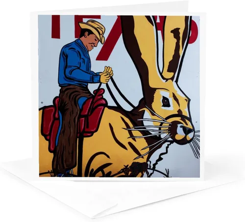 Vista 5 de 3dRose Amarillo, Texas - The Big Texan Steak house. 6 Greeting Cards with envelopes