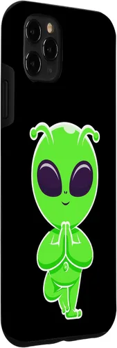 Vista 27 de iPhone 13 Pro Max Namaste Alien Respect gift Case