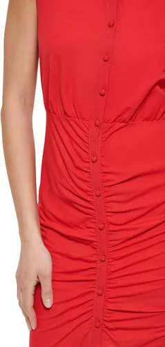 Vista 4 de GUESS Vestido tipo camiseta con botones para mujer