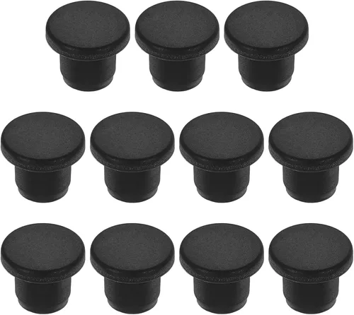 Vista 139 de MECCANIXITY - Tapones de silicona en forma de T (26mm, 1 pulgada de diámetro), color negro