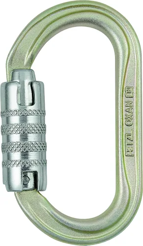 Vista 2 de Petzl OXAN High-Strength Steel Oval Carabiner - ANSI/NFPA Anchor Connector