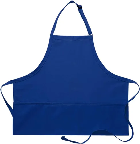 Vista 21 de DayStar Apparel Delantal con peto de 3 bolsillos de alta calidad con cuello ajustable y lazos extralargos, estilo 200