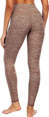 Vista 64 de Neleus calzas de yoga para mujer con bolsillo y cintura alta, para correr, con control de barriga