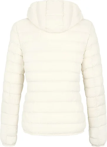Vista 2 de Wantdo - Chaqueta de plumón con capucha para mujer, corta, ultraligera y plegable
