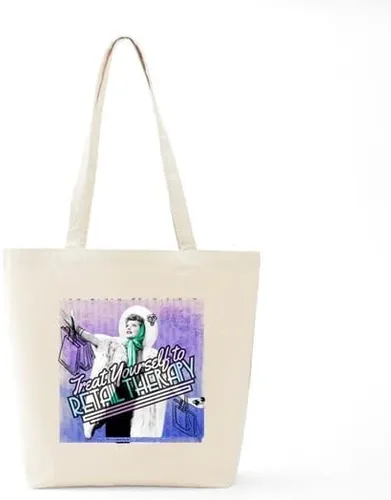 Vista 6 de CafePress I Love Lucy Retail Therapy Tote Bag Canvas Tote