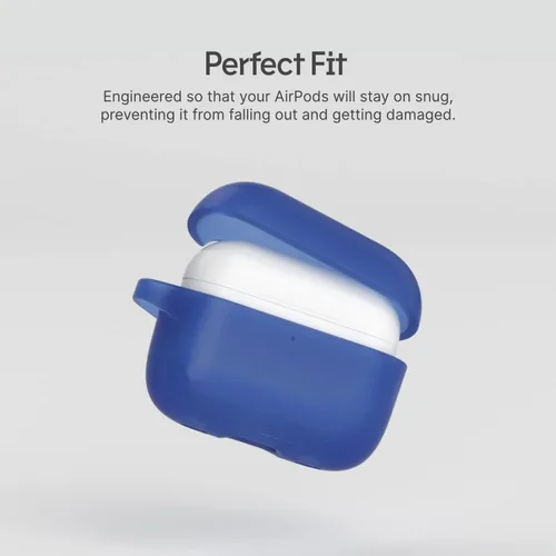 Vista 4 de RHINOSHIELD Funda para AirPods con mosquetón compatible con Apple [AirPods Pro 2], protección contra caídas de grado militar, resistente a