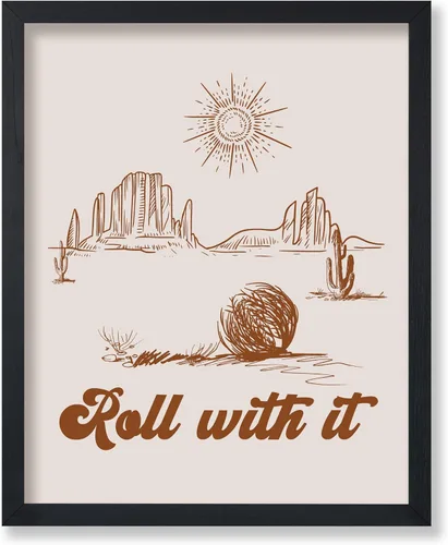 Vista 199 de Poster Master Póster de You've Yeed Your Last Haw - Impresión retro de vaquero marrón - Arte occidental - Arte moderno - Arte del salvaje oeste