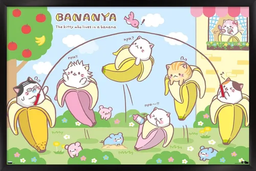 Vista 8 de Trends International Bananya - Póster de pared con cuerda de saltar
