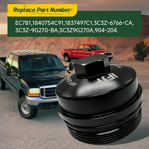 Vista 7 de iFJF 3C3Z-9G270-BA Tapa de Filtro de Bomba de Levantadores de Repuesto para F250 F350 F450 F550 Super Duty Powerstroke 6.0L 2003-2007 6.4L 2008-2010