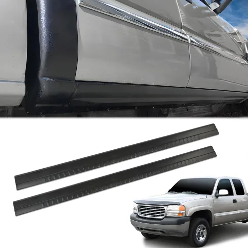 Vista 7 de PIT66 Cubiertas de óxido para balancines laterales compatibles con Chevy&GMC 1500 2500 3500 Reg, Ext y Crew 1999-2006/Compatible con Chevy