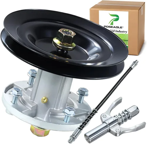 Vista 12 de El conjunto de husillo GY21099 previamente engrasado reemplaza a GY20867 GY20592 para tractores de césped 190C D170 E180 G110 LA150 LA175 S180 100