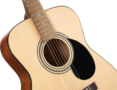 Vista 3 de Cort Serie estándar AF510 Guitarra acústica, poro abierto natural