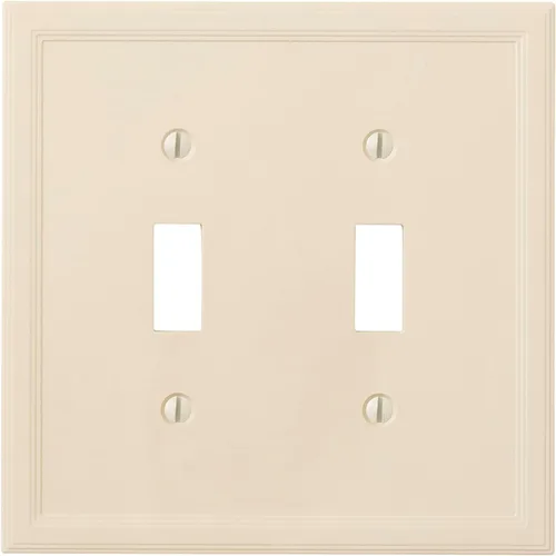 Vista 10 de Cubiertas de interruptor de luz, placas aisladas de pared de palanca única para enchufes eléctricos, placas de interruptor único de 1 banda
