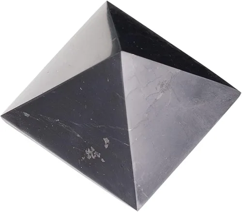 Vista 8 de Protección de piedras de shungita Auténtico cristal de shungita de Karelia con fullerenos de carbono Piedra de shungita de protección de mala
