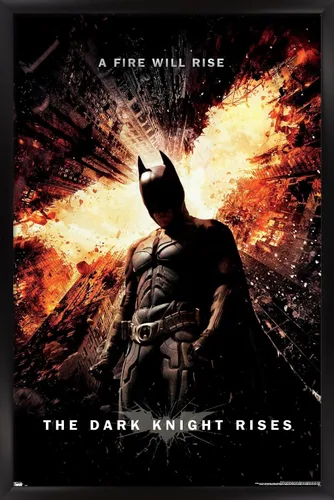 Vista 5 de DC Comics Movie The Dark Knight Rises - Póster de pared de una hoja, 34 pulgadas de largo x 22.4 pulgadas de ancho, versión premium sin marco