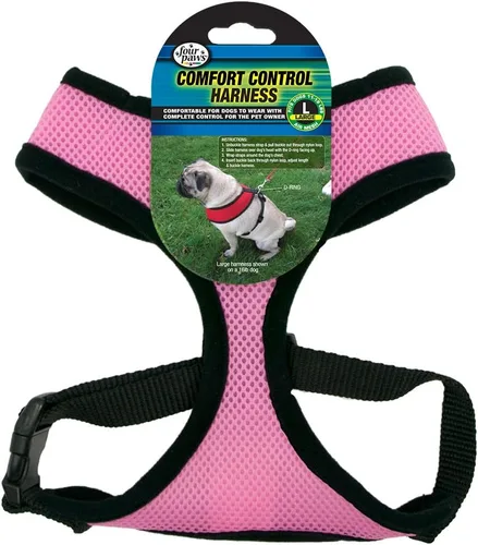 Vista 5 de Four Paws Comfort Control - Arnés para perro, color negro, extra pequeño
