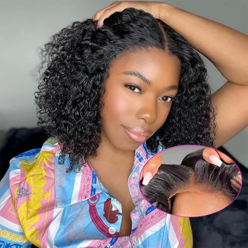Vista 18 de Highlight Pelucas de Encaje Frontal 13x6 Cabello Humano Rubio Miel Ombré Ondas Profundas Pelucas de Encaje Frontal Cabello Humano para Mujeres