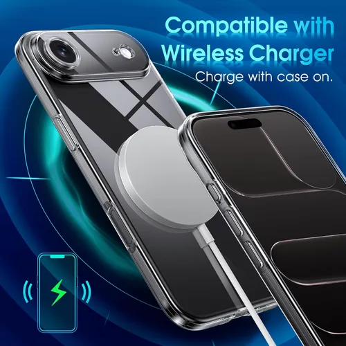 Vista 344 de Supdeal Funda cristalina transparente para iPhone 11, [No se amarillea] [Protección de la cámara] [Probado contra caídas de grado militar] Funda