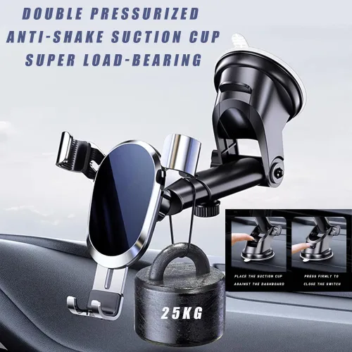 Vista 4 de for Mitsubishi Galant 2012 2013 2014 2015 2016 2017 Car Mobile Phone Holder, Easy Clamp Cellphone Holder Phone Holder for Cars Rock Solid Car