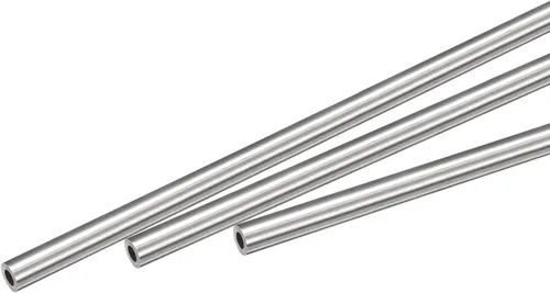 Vista 39 de Uxcell Tubo capilar de acero inoxidable 304, OD 0.4 mm x 0.1 mm de grosor de pared, 250 mm de longitud, tubo metálico para maquinaria industrial