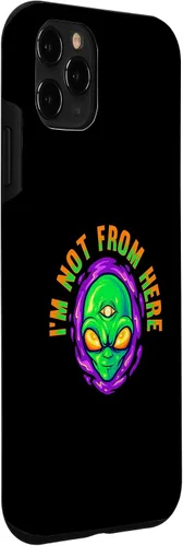 Vista 24 de iPhone 15 Pro Max UFO, UAP, Space, Space, Unknown Flight Object, Alien Case