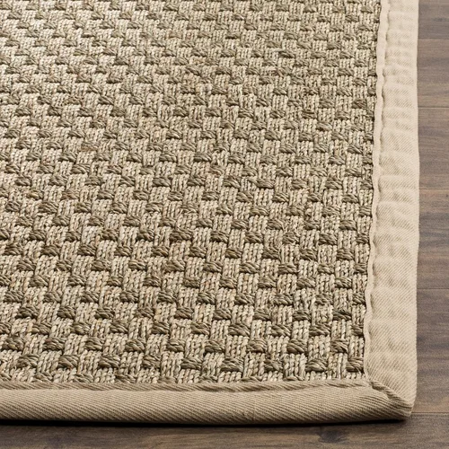 Vista 3 de SAFAVIEH Alfombra de pasillo de fibra natural de 2'6"x8' texturizada