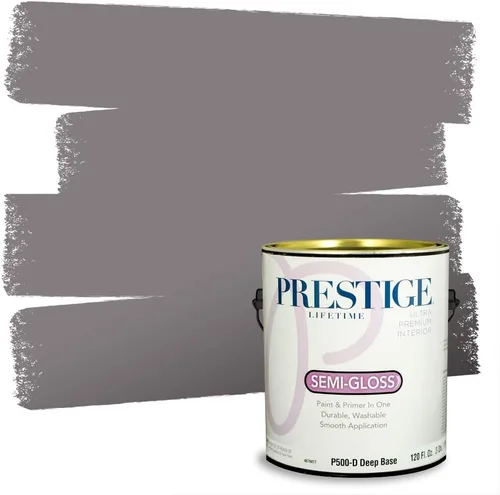 Vista 16 de Prestige Paints - 2 en 1, pintura base y pintura de exterior, P400-D-SW7053