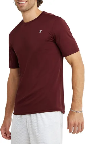 Vista 3 de Champion Camiseta para hombre, camiseta deportiva de doble secado, camiseta de manga corta con cuello redondo para hombre (regular o grande y alto)