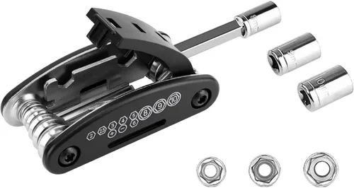 Vista 7 de WOTOW Kit de herramientas para bicicleta, multiherramienta portátil