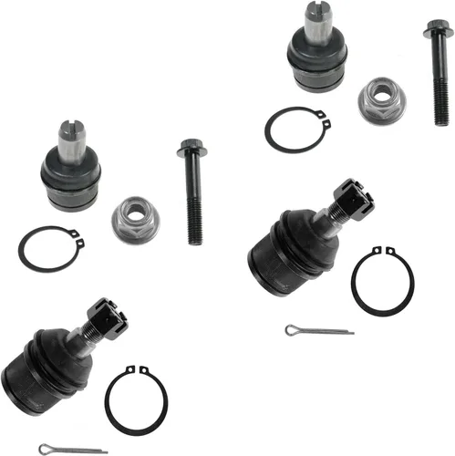 Vista 16 de TRQ Juego de juntas esféricas delanteras superior e inferior para lado del conductor y del pasajero Compatible con Acura TL 2009-2014 Acura TSX