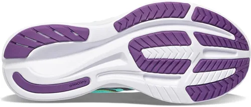 Vista 4 de Saucony Tenis de correr Ride 15 para mujer, Aleación de cuarzorosa