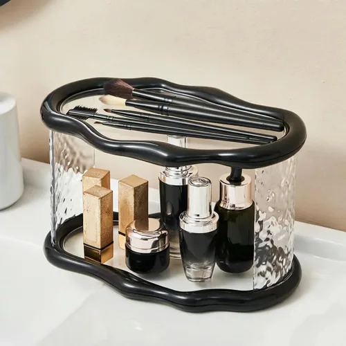 Vista 11 de FFK Organizador de Encimera de Baño, Organizador de Encimera de Baño de 2 Niveles, Estante de Especias de Cocina Organizador de Cosméticos, Estante