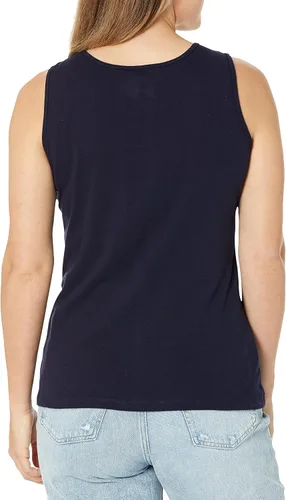 Vista 2 de Hanes Women's Shirts, Womens Mini-Ribbed Cotton Tank Tops, Womens Sleeveless T-Shirts, Womens Tanks
