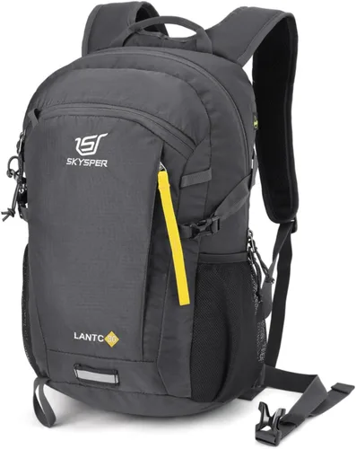 Vista 12 de SKYSPER Mochila pequeña de senderismo, 20L, mochilas de viaje ligeras para senderismo y día a día para mujeres y hombres