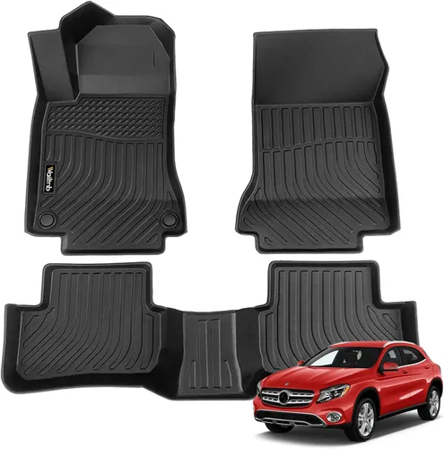 Vista 226 de Tapetes de piso para todo clima y forro de carga con respaldo para Chevrolet Suburban de 7 asientos 2021-2025 / GMC Yukon XL de 7 asientos