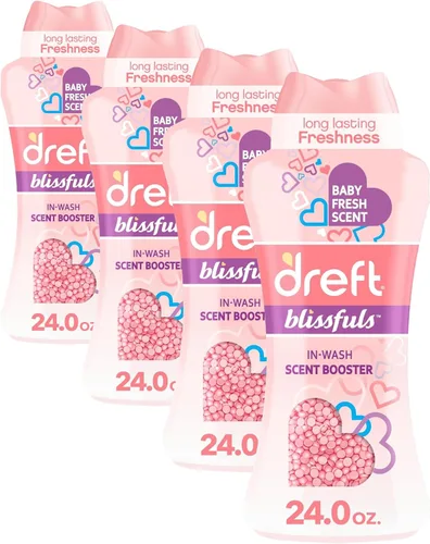 Vista 10 de Dreft Blissfuls - Perlas potenciadoras de aroma para usar en el lavado, aroma fresco para bebé, 24 onzas