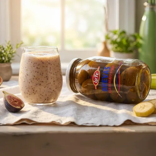 Vista 5 de La Fe Brevas – Higos enteros en almíbar pesado, Dulce de Brevas en Almíbar, Fruta de Higos Frescos Frescos Colombianos Tradicionales, Súper Fruta