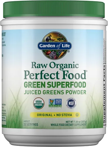 Vista 17 de Garden of Life - Polvo orgánico crudo perfecto para alimentos verdes, polvo de superalimentos , 0658010116244, 1
