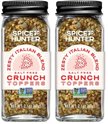Vista 7 de The Spice Hunter Crunch Toppers (condimento italiano sabroso, tarro de 2.1 onzas)