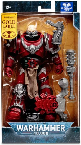 Vista 8 de McFarlane Toys Warhammer 40000 7IN Figuras WV6 - Chaos Space Marine (portador de palabras) (etiqueta dorada)