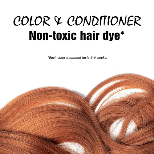 Vista 3 de Light Mountain Tinte y acondicionador de cabello de henna, tinte para el cabello castaño rojizo para hombres y mujeres, polvo orgánico de hoja