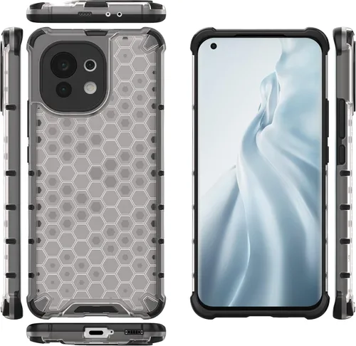 Vista 45 de Funda para Xiaomi Poco M3 cubierta,Funda para Xiaomi Poco M3 Funda 2 en 1 Teléfono Funda Negro