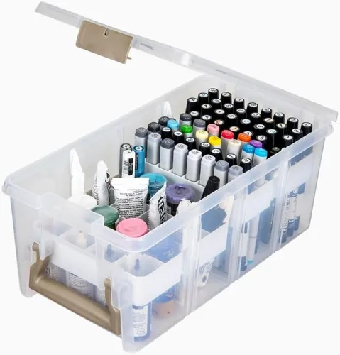 Vista 2 de ArtBin 6935AC Semi Satchel con Bandejas de Accesorios