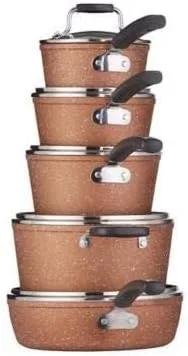 Vista 2 de The Rock Copper Essentials - Juego de utensilios de cocina (10 piezas)
