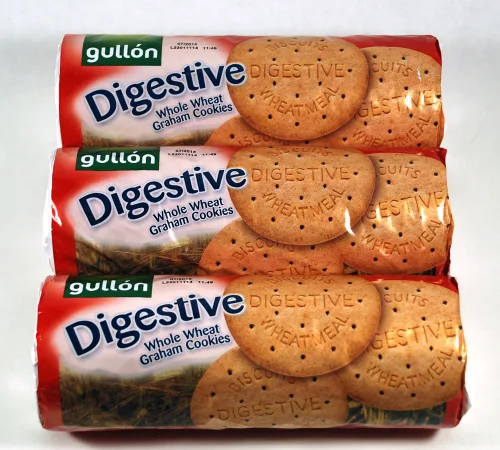 Vista 4 de Gullon Galletas digestivas de trigo integral Graham, 14.1 onzas