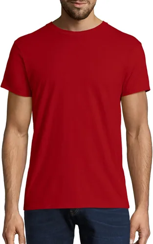Vista 2 de Hanes playera Nano de algodón premium para hombre (paquete de 2 unidades)